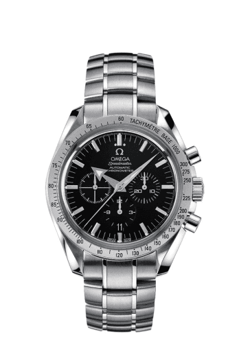 Omega Speedmaster Broad Arrow Stainless Steel / Black / Bracelet