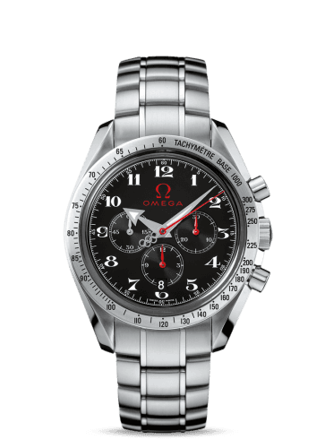 Omega Speedmaster Broad Arrow Stainless Steel / Black / Bracelet / Olympic Timeless
