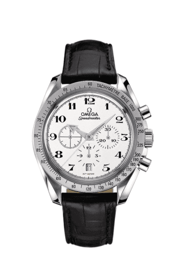 Omega Speedmaster Broad Arrow White Gold / Enamel