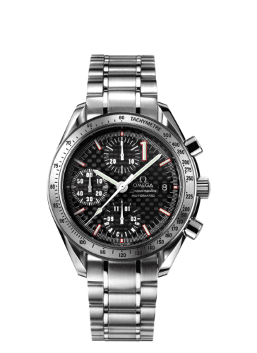 Omega Speedmaster Date 40 Stainless Steel / Carbon / Bracelet / Schumacher 2001