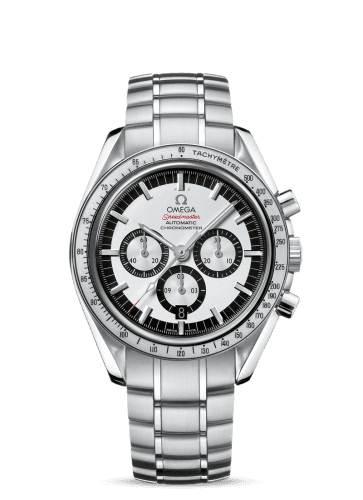 Omega Speedmaster Michael Schumacher Stainless Steel / Silver / Bracelet / The Legend Silver