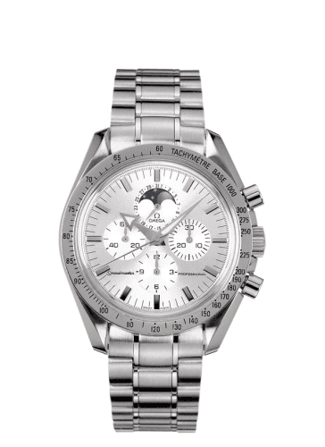 Omega Speedmaster Professional Broad Arrow Moonphase Stainless Steel / Silver / Bracelet