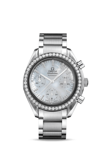 Omega Speedmaster Reduced Ladies Stainless Steel / Diamond / MOP / Bracelet