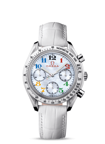 Omega Speedmaster Reduced Stainless Steel / MOP / Olympic Collection