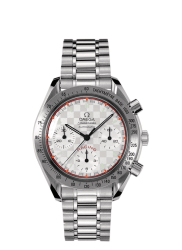 Omega Speedmaster Reduced Stainless Steel / Silver / Bracelet / Schumacher