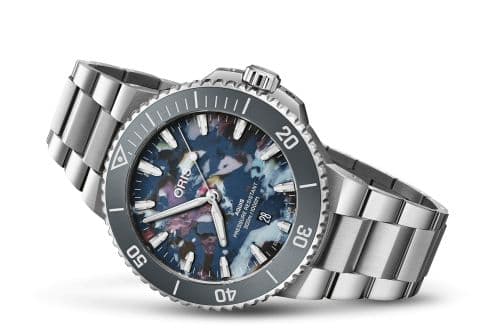 Oris Aquis Date 43.5 Stainless Steel / Upcycle