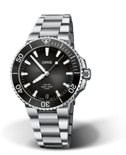 Oris Aquis Date Calibre 400 41.5 Stainless Steel / Black / Bracelet
