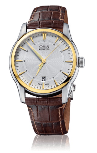 Oris Artelier Date 40.5 Stainless Steel - Yellow Gold / Silver