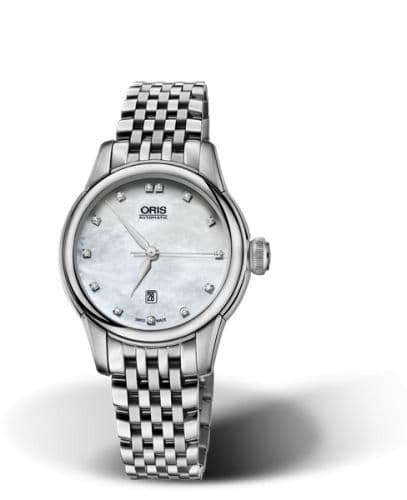 Oris Artelier Date Diamonds 31 Stainless Steel / MOP / Bracelet