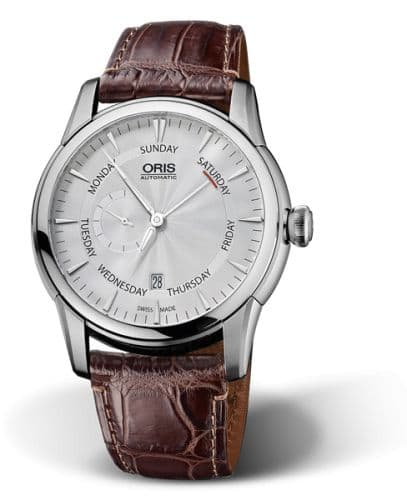 Oris Artelier Small Second Pointer Day 44 Stainless Steel / Silver