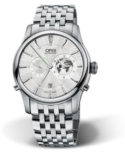 Oris Artelier Worldtimer 42 Greenwich Mean TIme / Bracelet