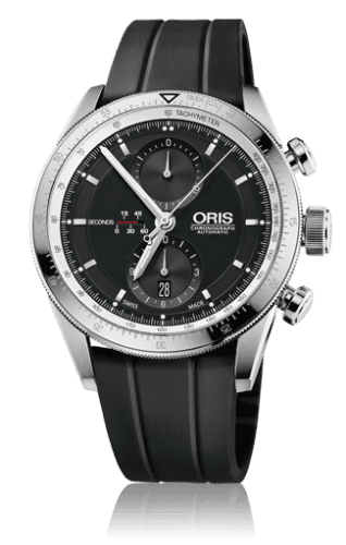 Oris Artix GT Chronograph Stainless Steel / Black / Rubber