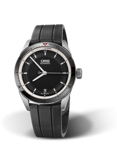 Oris Artix GT Date Stainless Steel - Ceramic / Black / Rubber