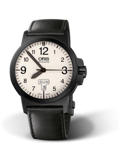 Oris BC3 Advanced Day Date DLC / White / Leather