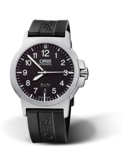 Oris BC3 Advanced Day Date Stainless Steel / Black / Rubber