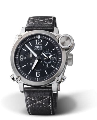 Oris BC4 Flight Timer Stainless Steel / Black