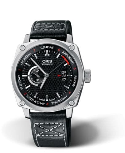 Oris BC4 Small Second Pointer Day Stainless Steel / Black
