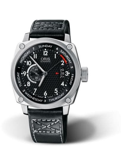 Oris BC4 Small Second Pointer Day Stainless Steel / Black