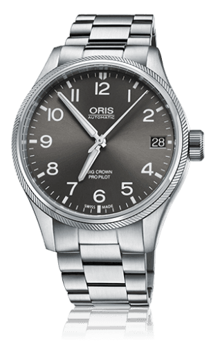 Oris Big Crown ProPilot Big Date Stainless Steel / Grey / Bracelet