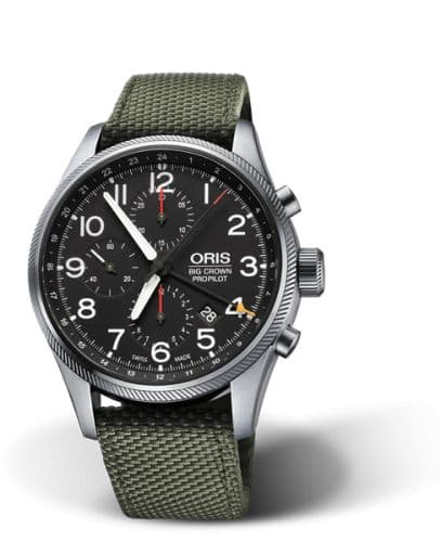 Oris Big Crown ProPilot Chronograph GMT Stainless Steel / Black