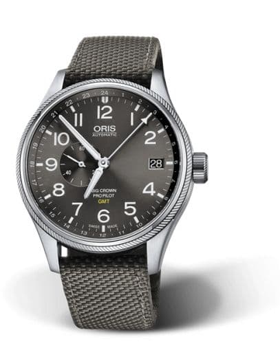 Oris Big Crown ProPilot GMT Stainless Steel / Grey