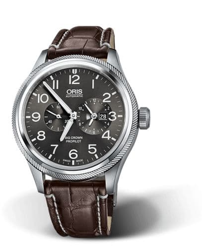 Oris Big Crown ProPilot Worldtimer Stainless Steel / Grey