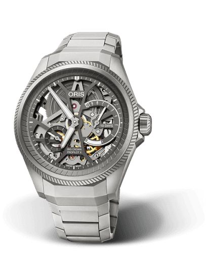 Oris Big Crown ProPilot X Calibre 115 Titanium / Skeleton / Bracelet