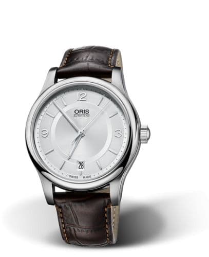 Oris Classic Date 37 Stainless Steel / Silver