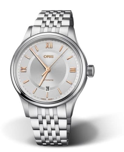 Oris Classic Date 42 Stainless Steel / Silver / Bracelet