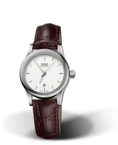 Oris Classic Date Lady 28.5 Stainless Steel / Silver