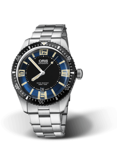 Oris Divers Sixty-Five 40 Stainless Steel / Blue / Bracelet