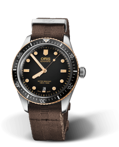 Oris Divers Sixty-Five 40 Stainless Steel / Bronze / Black / Nato