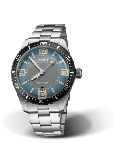 Oris Divers Sixty-Five 40 Stainless Steel / Deauville Blue / Bracelet