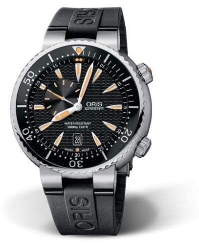 Oris Divers Small Second - Date Stainless Steel / Black / Rubber