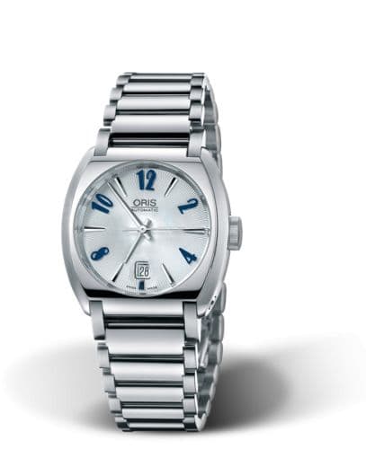 Oris Frank Sinatra Lady Date Stainless Steel / Silver / Bracelet