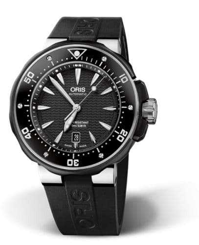 Oris ProDiver Date Titanium / Black / Rubber