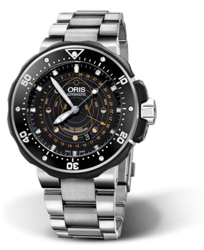Oris ProDiver Pointer Moon Titanium / Black / Bracelet