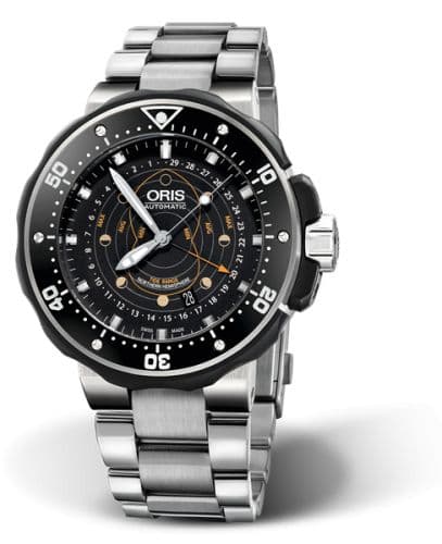 Oris ProDiver Pointer Moon Titanium / Black / Bracelet