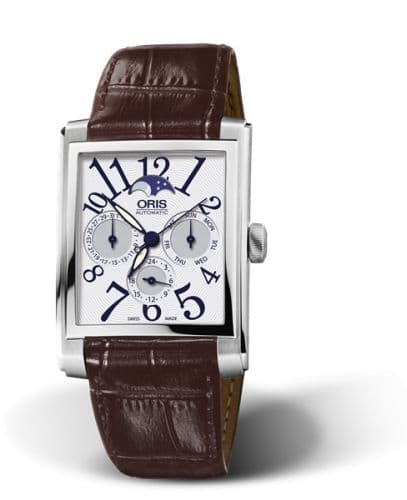 Oris Rectangular Complication Stainless Steel / Silver - Arabic