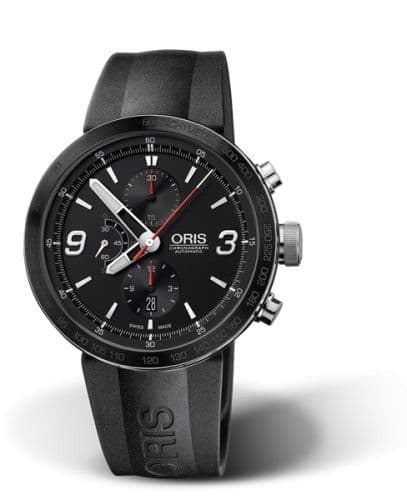 Oris TT1 Chronograph Stainless Steel - Ceramic / Black / Rubber