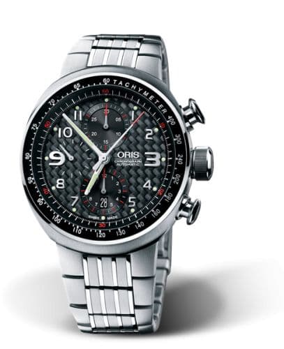 Oris TT3 Chronograph Titanium / Black / Bracelet