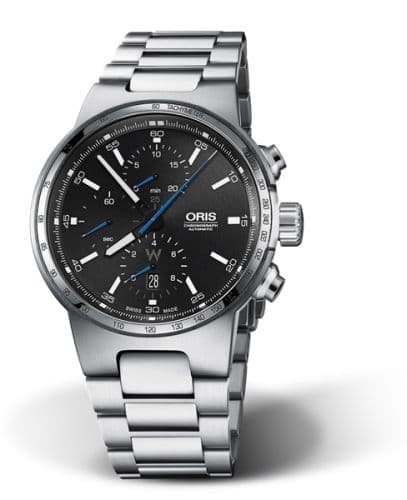 Oris Williams Chronograph Stainless Steel / Black / Bracelet