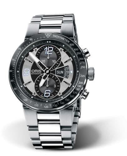 Oris WilliamsF1 Team Chronograph 45 Stainless Steel / Silver / Bracelet