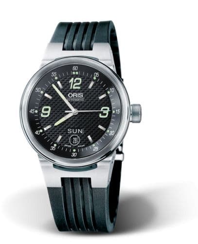 Oris WilliamsF1 Team Day Date 40.5 Stainless Steel / Black / Rubber