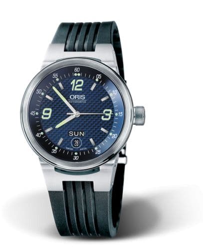 Oris WilliamsF1 Team Day Date 40.5 Stainless Steel / Blue / Rubber