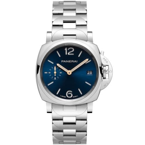 Panerai Luminor Due 38 Automatic Stainless Steel / Blue / Bracelet