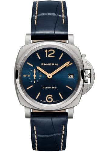 Panerai Luminor Due 38 Automatic Titanium / Blue