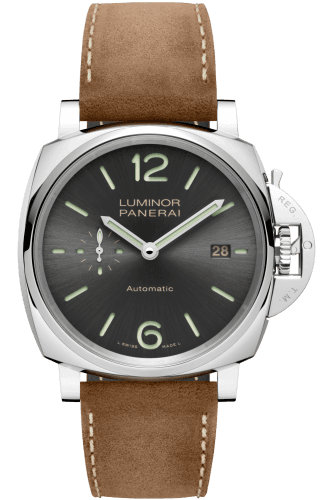 Panerai Luminor Due 42 3 Days Date Stainless Steel / Grey