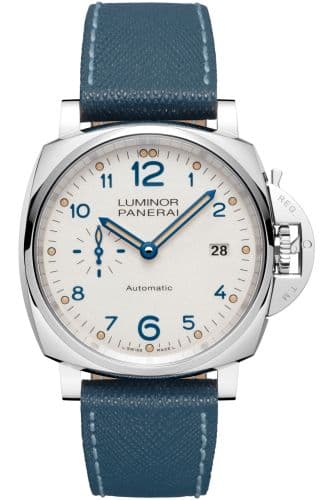 Panerai Luminor Due 42 3 Days Date Stainless Steel / White