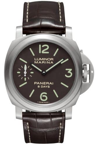 Panerai Luminor Marina 44 8 Days Titanium / Brown